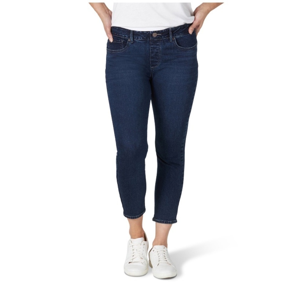 ✨NEW✨ Lee Women's Shape Illusions Crop Long Jeans